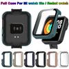Tempered Glass + Case For Xiaomi Redmi Watch Screen Protector Hard PC Bumper Protective Cover for Xiaomi MI Watch Lite