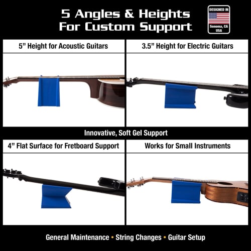 MUSIC NOMAD CradleCube Neck Support MN206 for String Instrument Maintenance