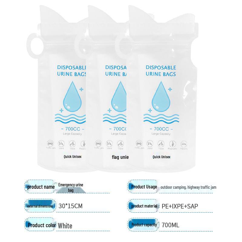 Portable Leak-Proof Unisex Emergency Urine & Vomit Bag