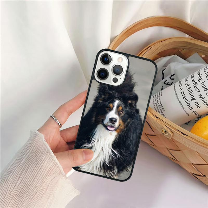 Bernese Mountain Dog Phone Case For iPhone 17 Air 16 15 14 11 12 13 Pro MAX Plus coque Cover Shell