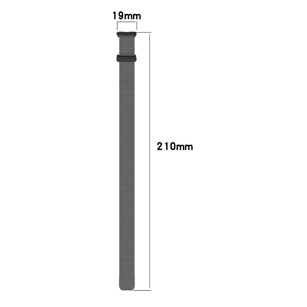 Миланский ремешок-петля для браслета Huawei Band 8 из нержавеющей стали, сетчатый браслет, ремешок для часов