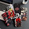 Cover for OPPO A40 A80 A60 A38 A79 A15 A16 A17 A18 A58 A78 A57 A53 A40M 4G 5G Phone Case Deidara Narutos Itachi Uchiha Akatsuki