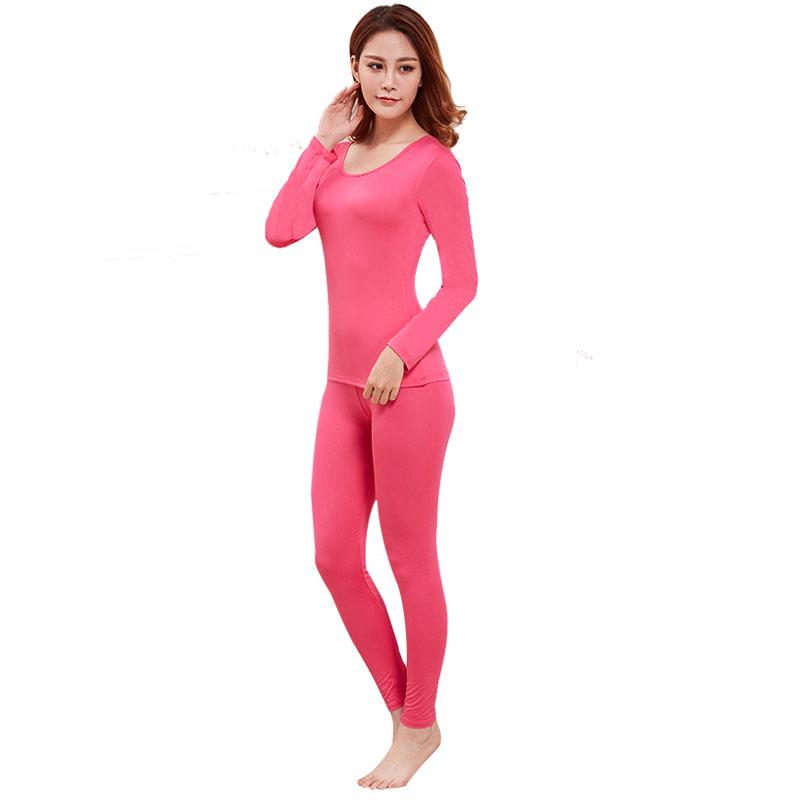 Женское термобелье, длинное зимнее теплое длинное хлопковое сексуальное термобелье для женщин