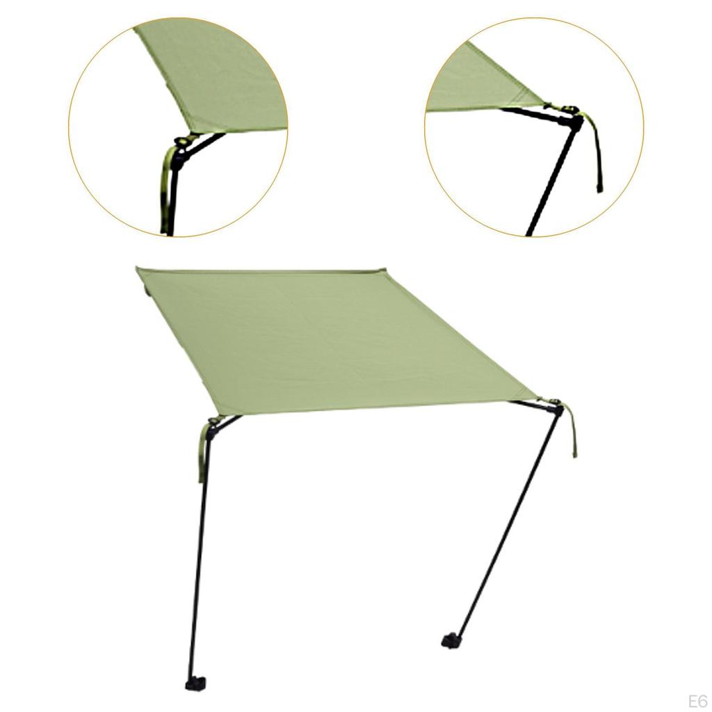 Складной тент для кемпингового стула, простой в установке портативный укрытие для путешествий на открытом воздухе