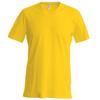 Kariban Мужская футболка с коротким рукавом и V-образным вырезом Slim Fit