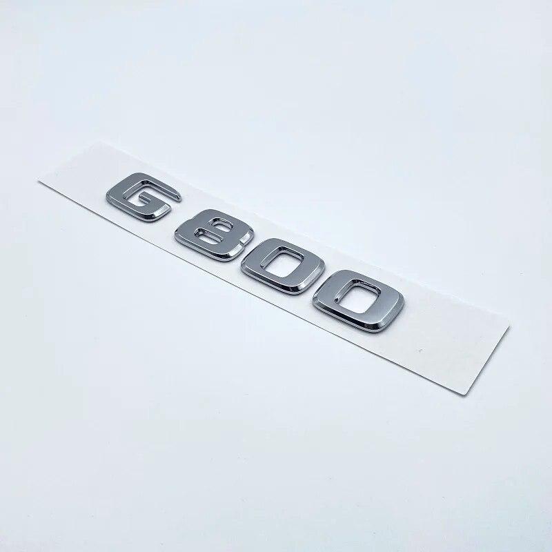 Подходит для Mercedes Benz Brabus, новый модифицированный автомобильный логотип G-класса G700 800 900, стандартная наклейка на задний хвост, автомобильная наклейка