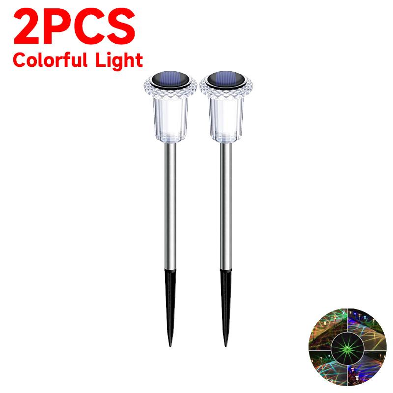 Солнечные уличные фонари, садовые лампы, водонепроницаемые, на солнечных батареях, пейзажные дорожки, уличные для двора, двора, лужайки, патио, декоративные