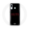 Case for Samsung Galaxy A20 Elite Season 5 Red Logo Black Background
