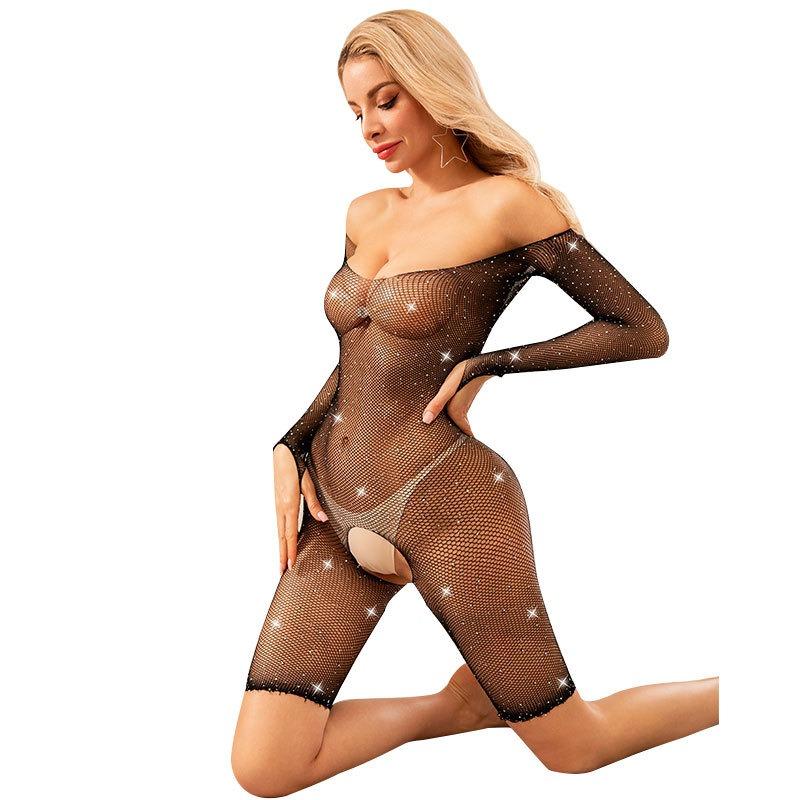 Сексуальная униформа горячий флирт плюс сайз нижнее белье чистая похоть облегающий комбинезон с перспективой вспышка