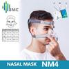 BMC NM4 Носовая маска Маска CPAP Маска для сна с головным убором S/M/L Три размера Подходит для аппарата CPAP Соедините шланг и нос