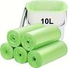 5 Rolls of 100 Trash Bags, 17.72x19.69 Inches, Plastic, Multi-Purpose, For Home, Kitchen, Disposable .