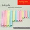 Household Food Snack Bag Sealing Clips: Moisture-Proof, Available In Large, Medium & Small Sizes