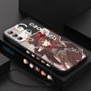 Genshin Impact Nahida HUTAO Phone Case For Samsung Galaxy S23 S22 S21 S20 Pro FE Note 20 Plus Ultra Liquid Left Rope Cover