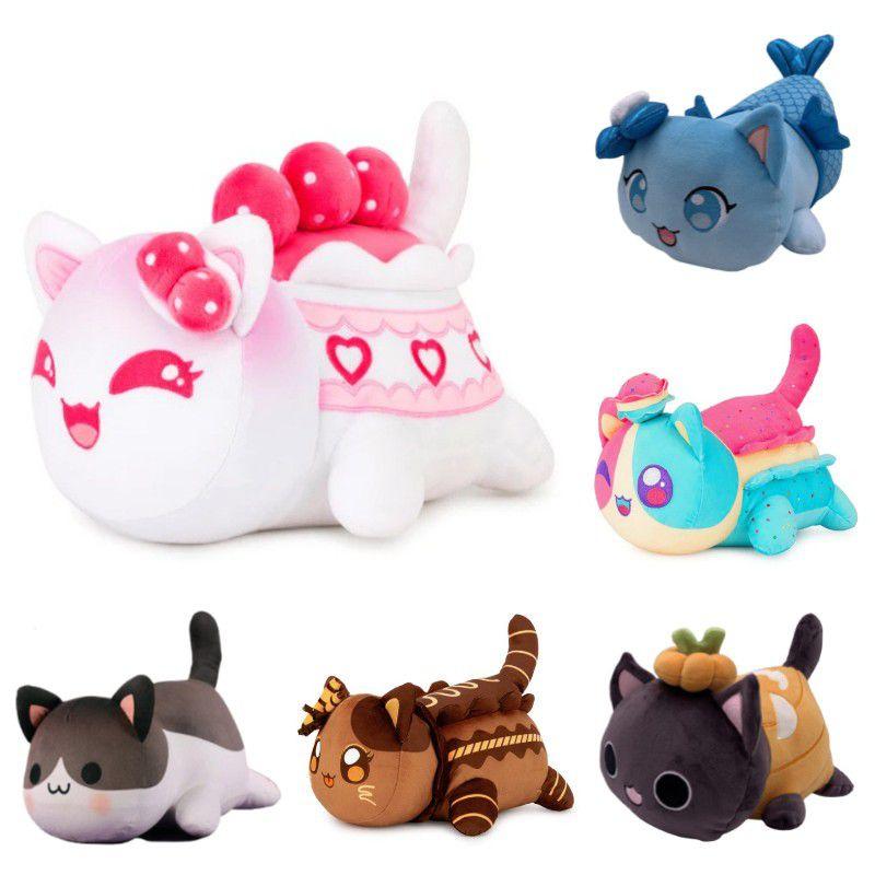 High Quality Meemeow Aphmau Cat Plush Toy Stuffed Animal Doll Gift