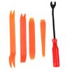 Set 5 Door Panel Car Trim Removal Tool Kit Clip Plastic Fastener Remover