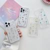 Чехол для телефона из мягкого ТПУ с настоящими и сушеными цветами для iPhone 17 16 Pro 15 14 Pro Max 13 Mini 12 11, прозрачный, ударопрочный