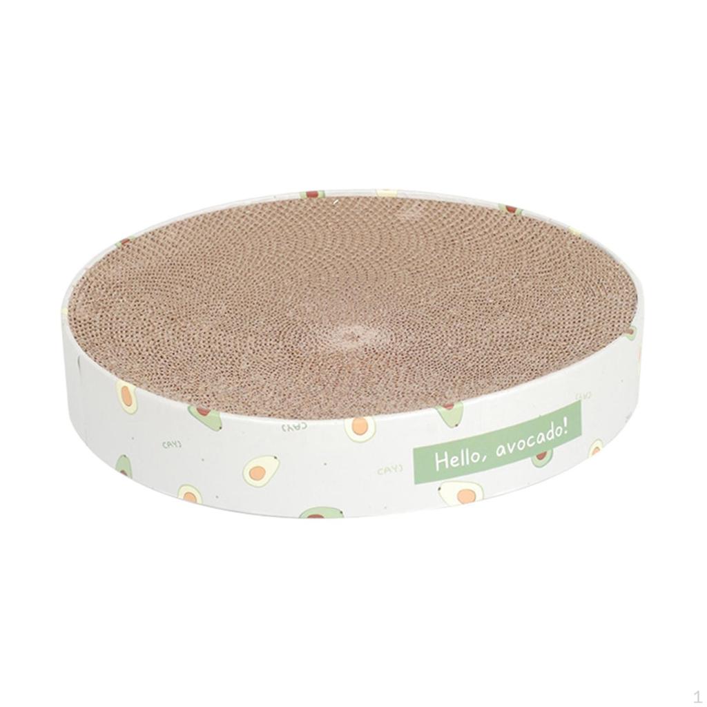 Cat Scratcher Pad Bowl Cardboard Protect Furniture Grinding Claw Pet Cats Sleeping Bed