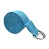 Yoga Strap Adjustable D-Ring Buckle Gives Flexibility for Yoga Stretching Durable Cotton Exercise Straps