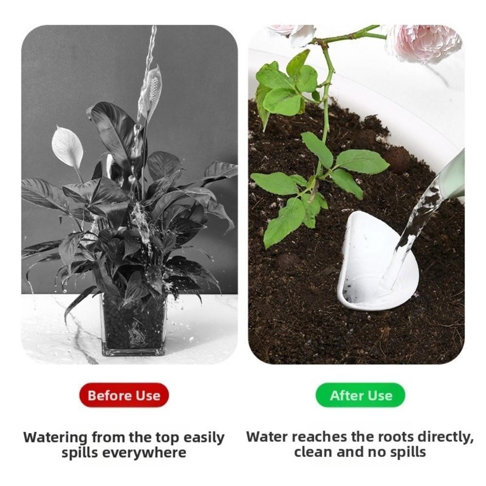 10PCS Breathable Conical Watering Device Prevent Root Rot Prevent Soil Loss Soil Aeration Device Root Aeration Plastic