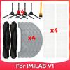 Fit For IMILAB V1 Robot Vacuum Cleaner Replacement Spare Parts Accessories Main Brush Side Brush Hepa Filter Mop Pad Dust Bag