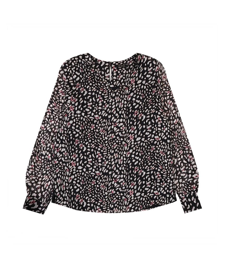 MESENSE Pattern Print Blouse_Mb49Blm202D