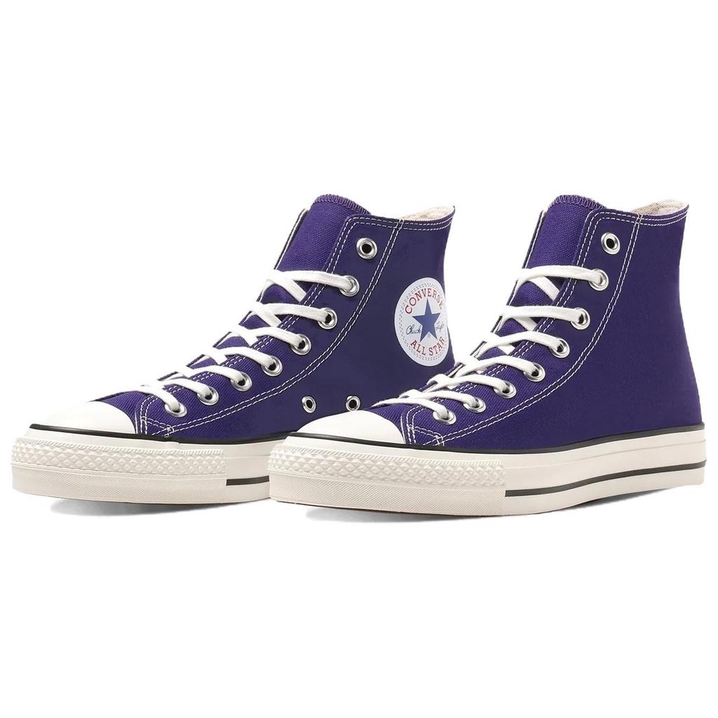 Converse Кеды All Star Высокие Износостойкие Холщовые Унисекс Фиолетовые 31312190