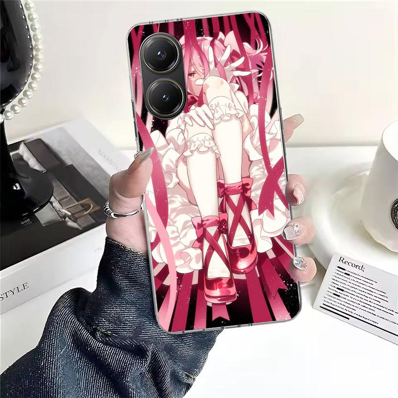 Мягкий чехол для телефона Madoka Magica для Xiaomi Redmi 15C 15 13C 13 Poco X5 X6 X7 F7 Ultra M7 12C 12 10 10C 9C 9A 9T 9 Fundas Poc