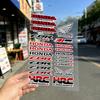 WYEY7 FOR HONDA CBR500R Waterproof Reflective Motorbike Stickers Easy Peel Removable Decals for Motorcycle Car
