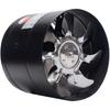 7Inch Inline Duct Fan Air Ventilator Metal Pipe Ventilation Exhaust Fan Mini Extractor Bathroom Toilet Wall Fan Duct