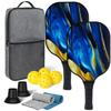 Fiberglass Pickleball Paddles New Pickleball Set Tennis Pickup