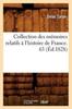 Книга Collection Des Memoires Relatifs A l'Histoire De France. 63 (Ed.1828)