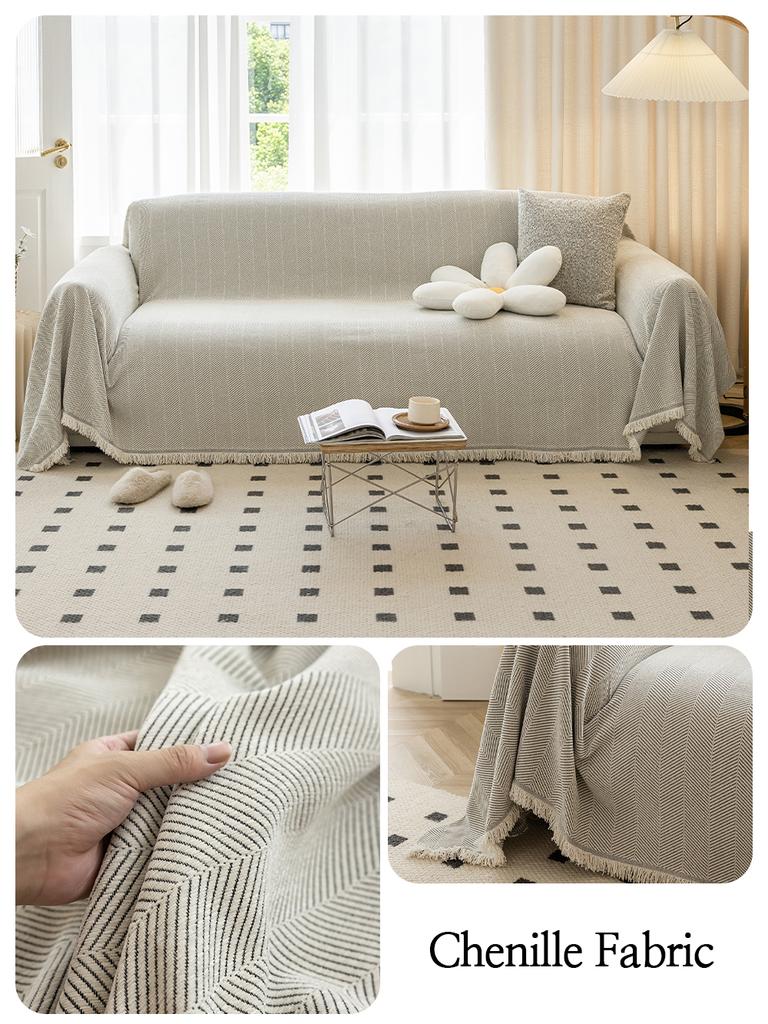 YanYangTian синельное полотенце для дивана для гостиной, украшение для дома во французском стиле, чехол для дивана, чехол для дивана, вафельная подушка с кисточками