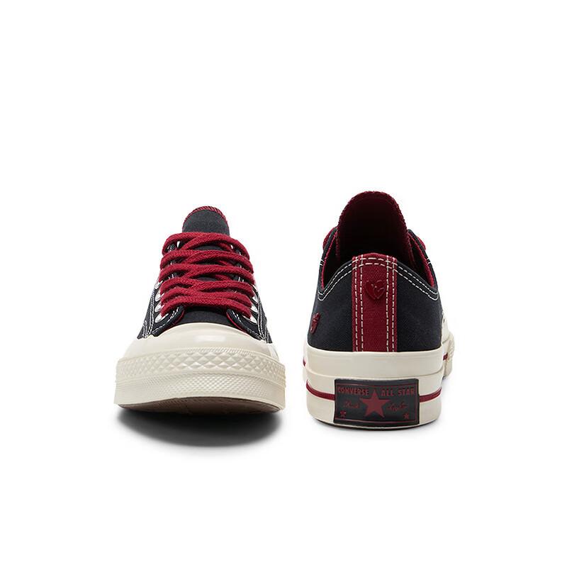 Новые кеды Converse Chuck 70 из износостойкого канваса с низким верхом, унисекс, черные A16577C