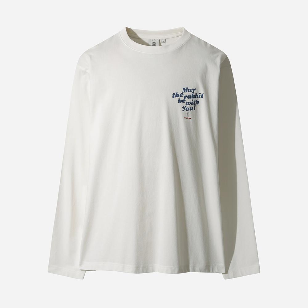 DOD Lettering Xanadu Long Sleeve T-Shirt (Off White 2)