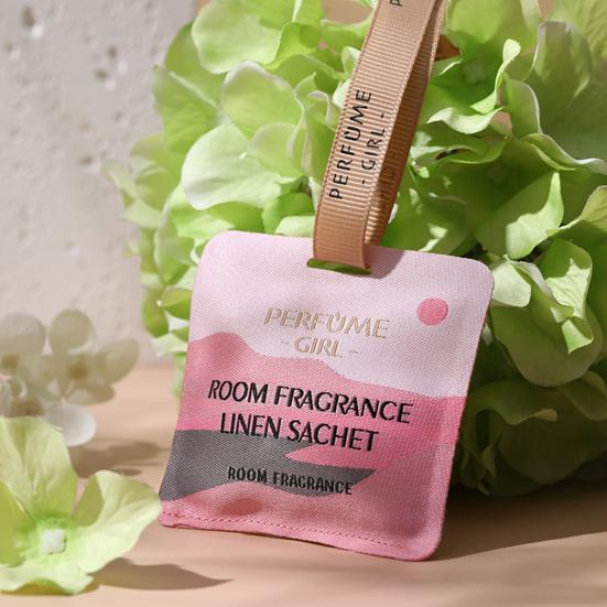 Car Hanging Scented Sachet Bag with Ribbon Magnetic Vent Clip Long Lasting Fragrance Air Purifying Drawer Closet Wardrobe Auto Air Freshener