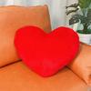 Plush Pillow Adorable Heart Shaped Cushion Soft Comfortable Fluffy Throw Pillow for Home Bedroom Decoration