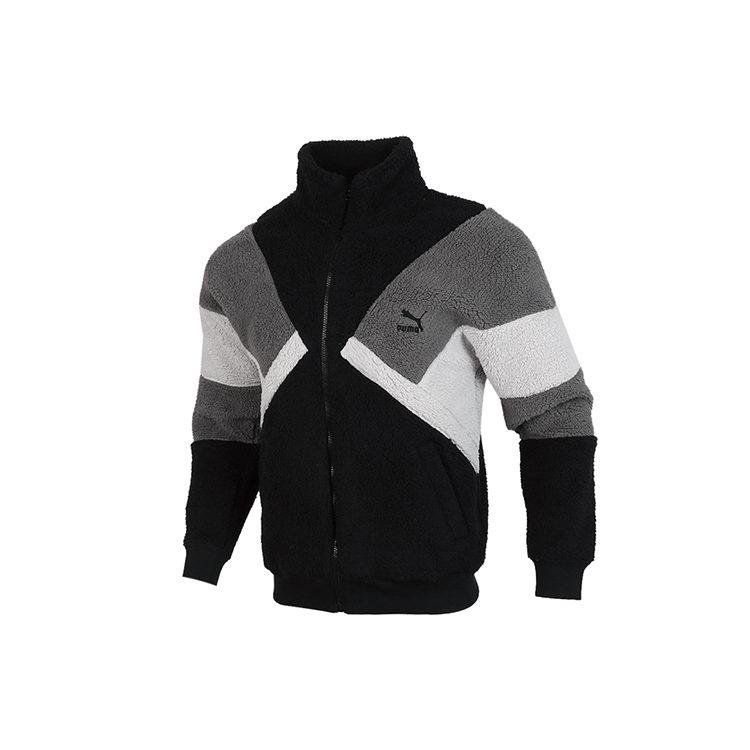 Puma Мужские бархатные пиджаки Черный Воротник-стойка Умеренный 530808-01