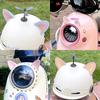 2Pcs Cute Cat Ears Helmet Decoration Motorcycle Electric Stickers Decor Multicolor Motorcycle Helmets Accessories Universal