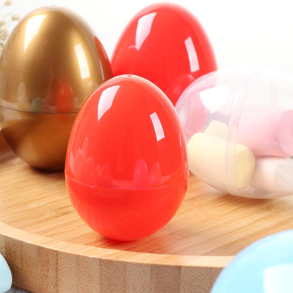 Toys Accessories Add Treats Decoration Easter Decor Party Decor Plastic Fillable Egg Easter Eggs