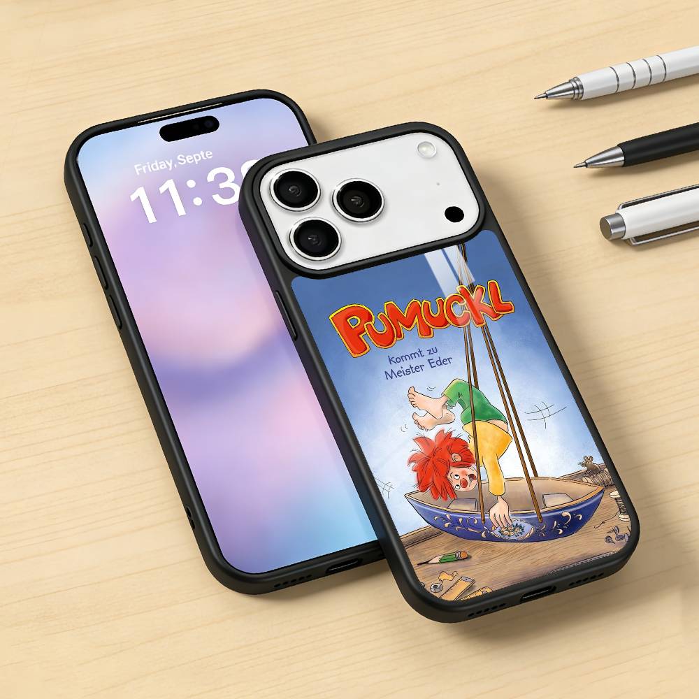 M-Meister E-Eder und Sein P-Pumuckl Phone Case For iPhone17,16,15,14,13,12,Pro,Max,Magnetic For Magsafe Wireless Charging