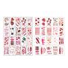 20/30/50 Sheets Halloween Terror Wound Temporary Tattoo Waterproof Realistic Blood Tattoos Injury Scar Tattoo Stickers For Body
