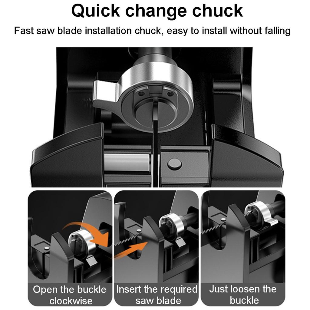 Портативный адаптер для сабельной пилы, электрическая дрель, модифицированная электрическая пила, электроинструмент, насадка для резака по дереву