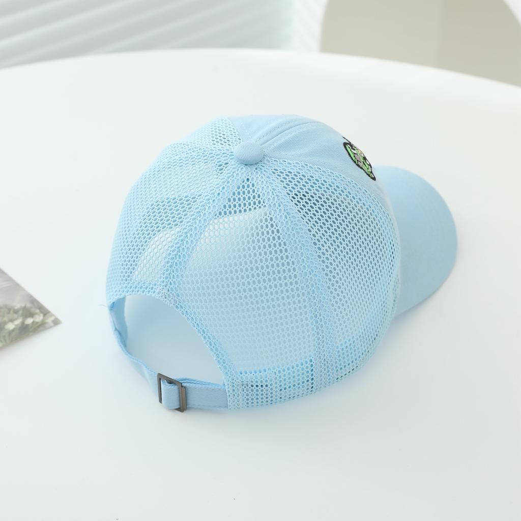 Children's Cartoon Car Baseball Cap With Visor, Net Cap, Boys' And Girls' Embroidered Baseball Cap, Spring And Autumn