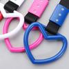 Drift Subway Bus Handle Charm Tow Ring Car Accessory Heart Shape Strap Handle Strap