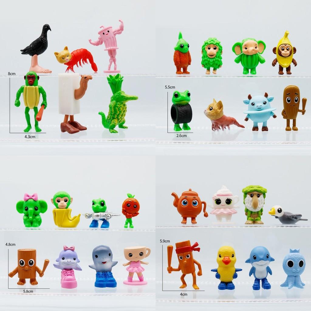 Italian Brainrot Al Pvc Mythical Creatures Figure Set With Collectible Design For Fantasy Enthusiasts