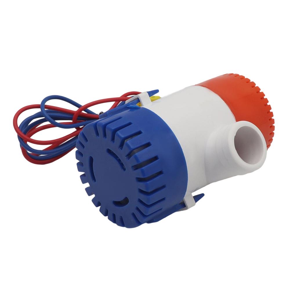 12V 1100Gph Bilge Pump Drain Kit Water Pump With Drain Fittings