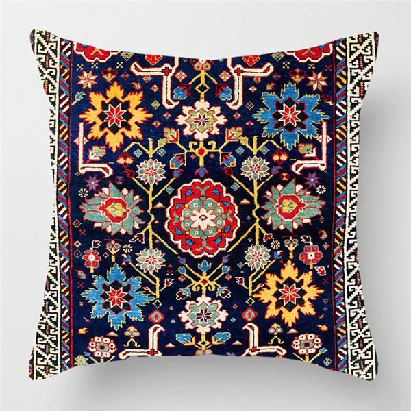 Ethnic Bohemian Throw Pillow Cover Bedroom Sofa Car Pillowcases Pillow Lumbar Pillow Sofa Pillowcase