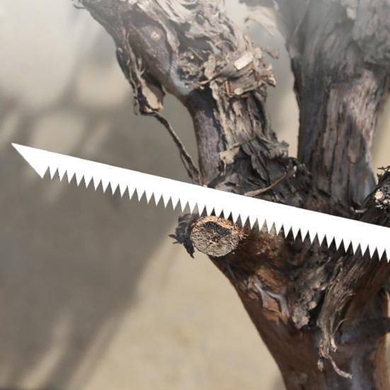 3 шт. ручная пила с лезвием из углеродистой стали, ультрагладкие зубья, портативная ножовка с противоскользящей ручкой для кемпинга, садоводства, выживания, пешего туризма