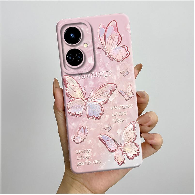 Чехол для Tecno Camon 19 Pro Стильный Цветок Полное Покрытие Задняя Крышка Мягкий Силикон Для Tecno Camon19 19Pro CI6n CI8n Чехол для Телефона