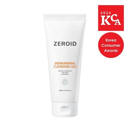 ZEROID Очищающий гель Dermanual 200 мл